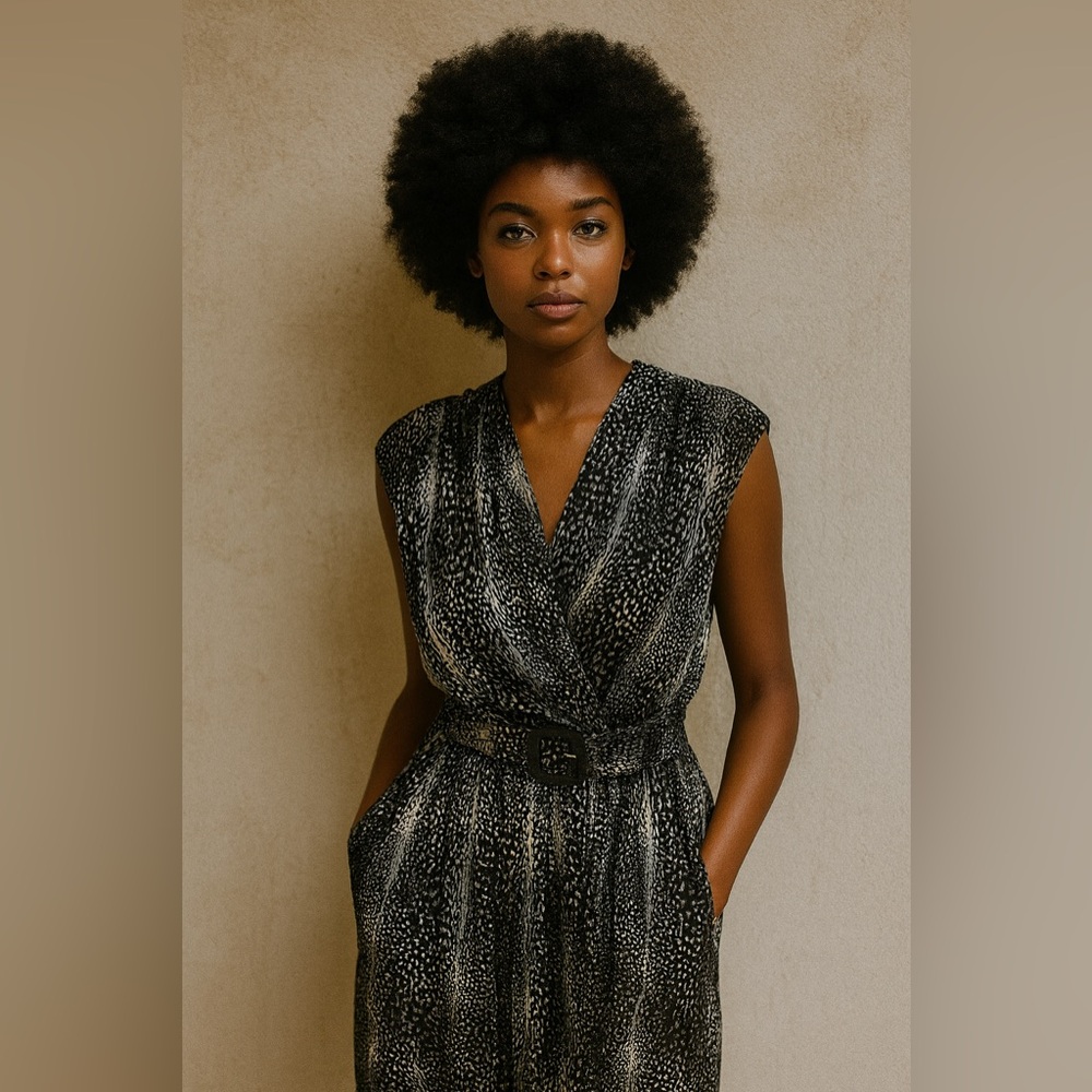 COPY - NWOT Kenneth Cole Silk V Neck Tank Dress Size 6